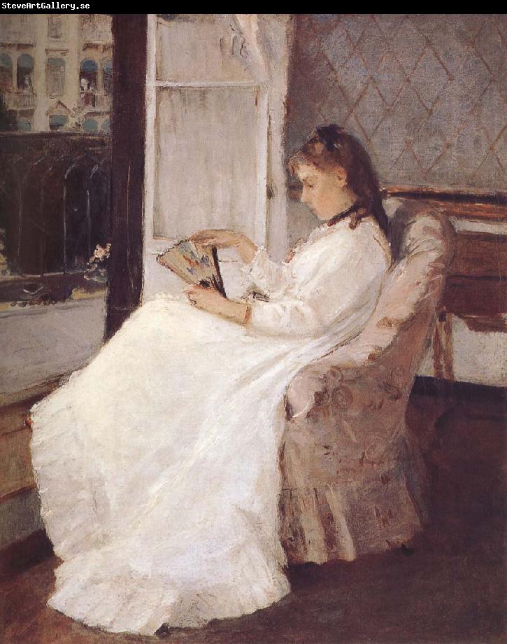 Berthe Morisot Artist-s sister beside the window